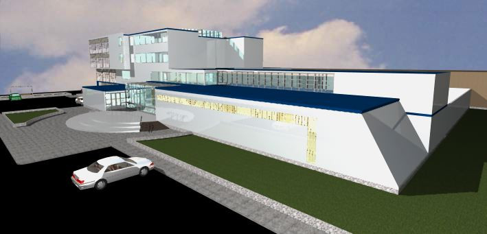 دانلود پروژه آماده طرح سه بعدی اتوکد ساختمان و مجتمع بیمارستان 5