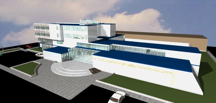 دانلود پروژه آماده طرح سه بعدی اتوکد ساختمان و مجتمع بیمارستان 1