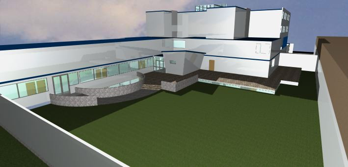 دانلود پروژه آماده طرح سه بعدی اتوکد ساختمان و مجتمع بیمارستان 4
