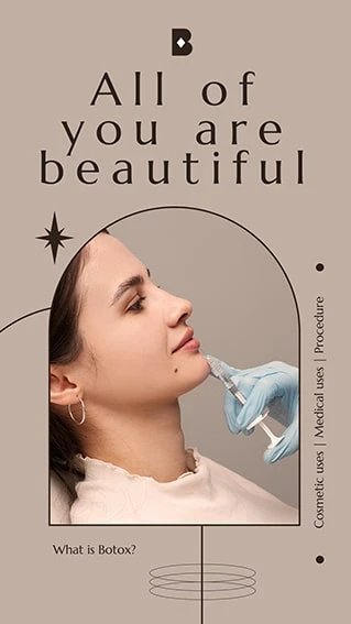 دانلود طرح لایه باز استوری اینستاگرام مخصوص تبلیغ کلینیک جراحی زیبایی و پلاستیک با دو ورژن فارسی و انگلیسی 1