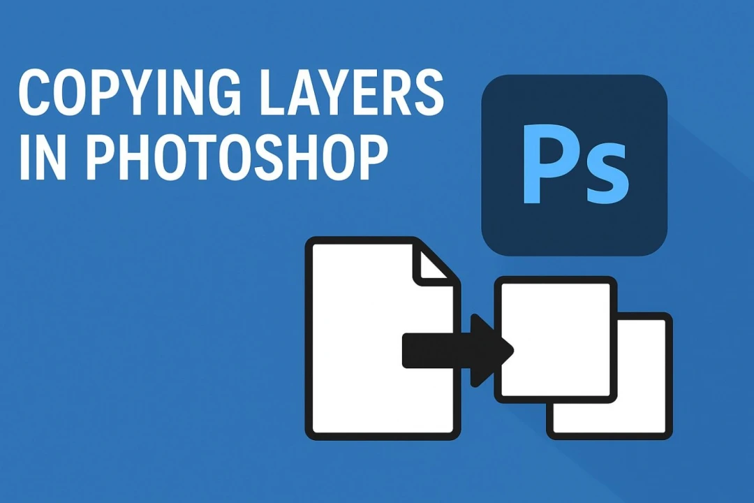 کپی کردن لایه ها در فتوشاپ به زبان ساده + آموزش تصویری