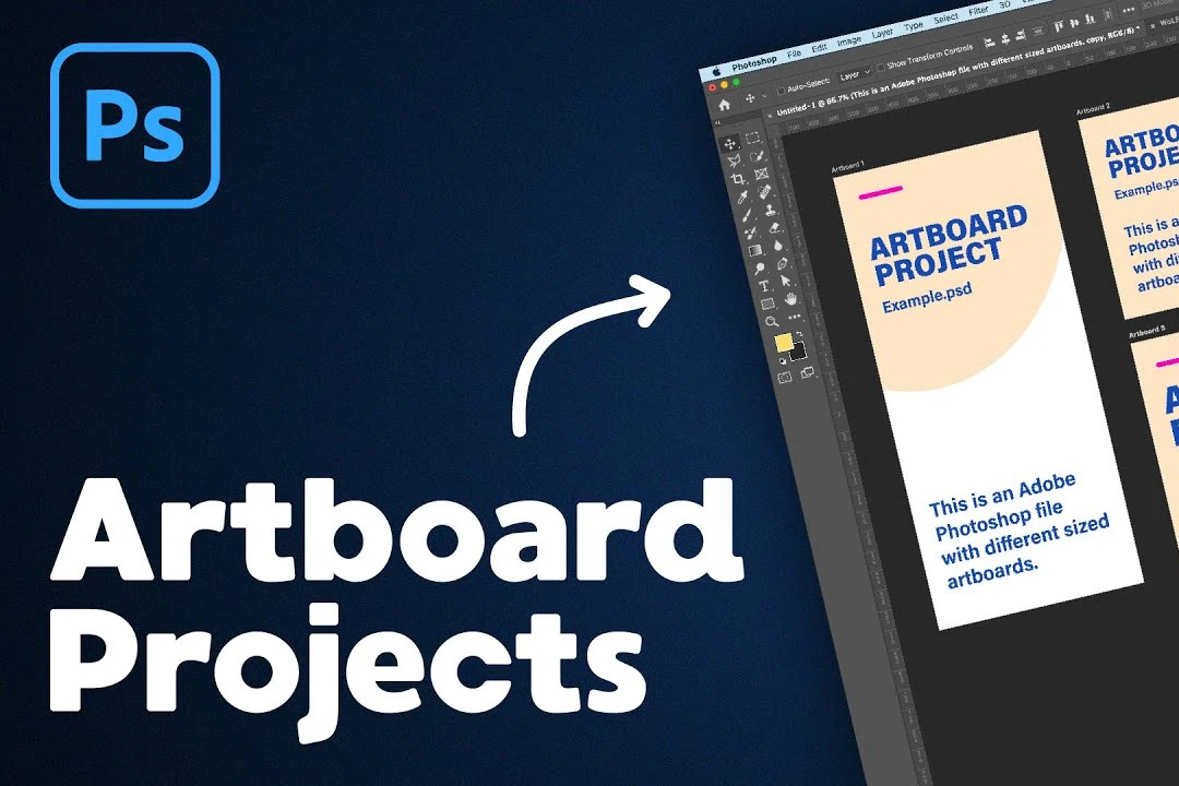 آموزش ایجاد یک پروژه جدید در فتوشاپ