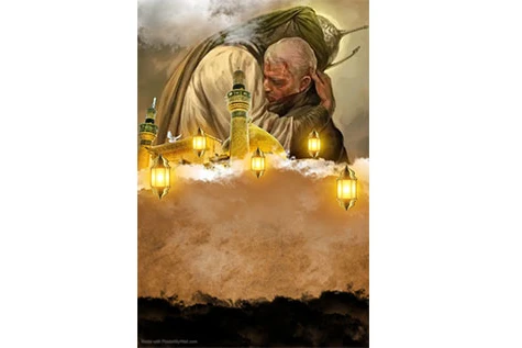 عکس پوستر محرم حسینی (قابل نوشتن در فضای خالی عکس)