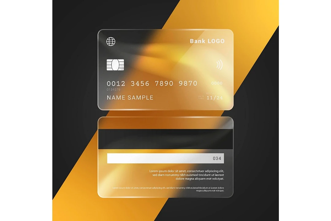 فایل لایه باز کارت بانکی و اعتباری