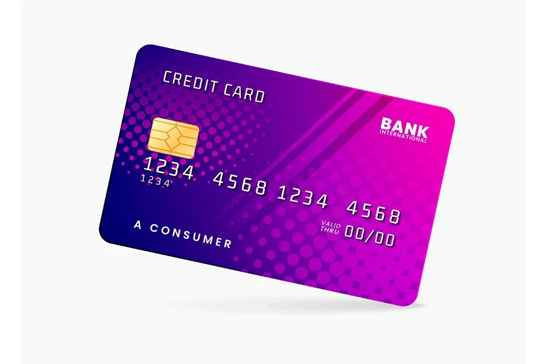 فایل لایه باز کارت بانکی و اعتباری