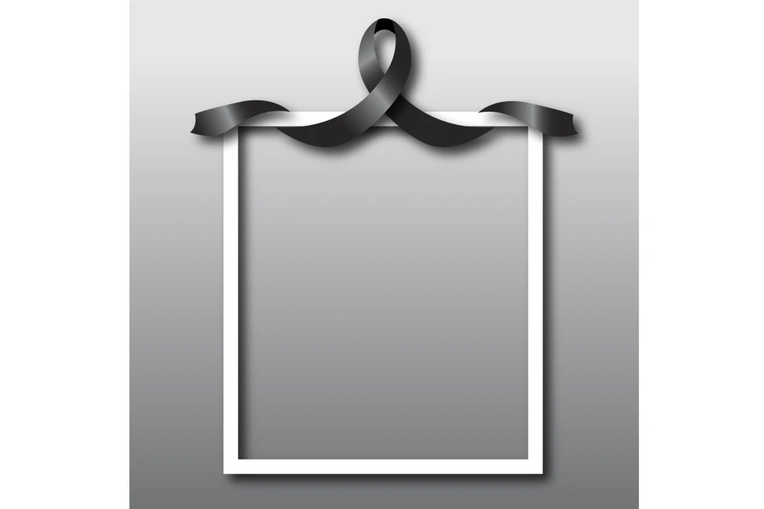 قالب لایه باز برای عرض تسلیت مناسب برای پست و تهیه کارت چاپی به همراه عکس قالب برای ویرایش در گوشی