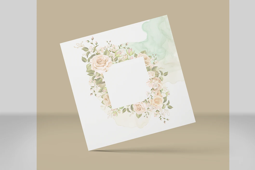 فایل لایه باز مخصوص کارت پستال، کارت دعوت و کارت عروسی