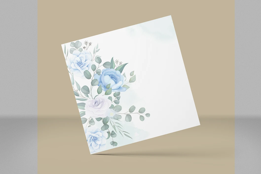 فایل لایه باز مخصوص کارت پستال، کارت دعوت و کارت عروسی