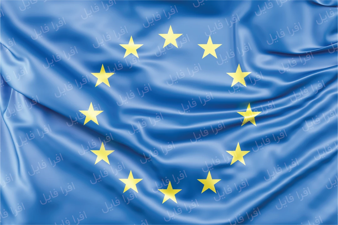 عکس با کیفیت از  پرچم اتحادیه اروپا