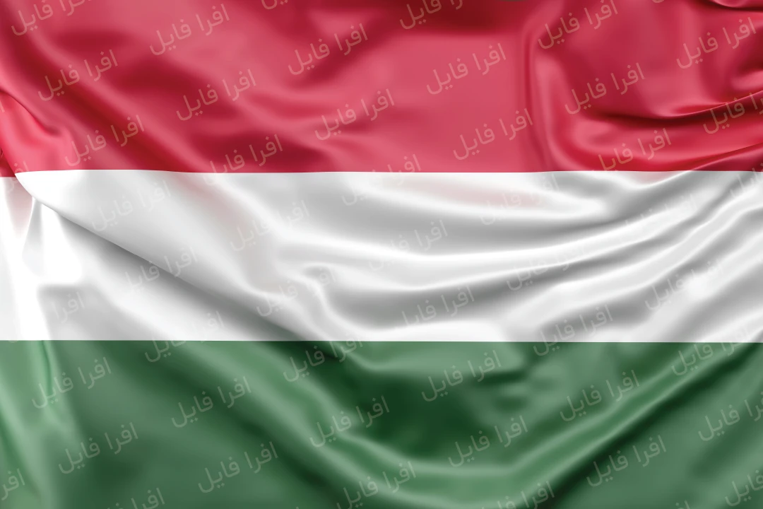 عکس با کیفیت از پرچم کشور مجارستان