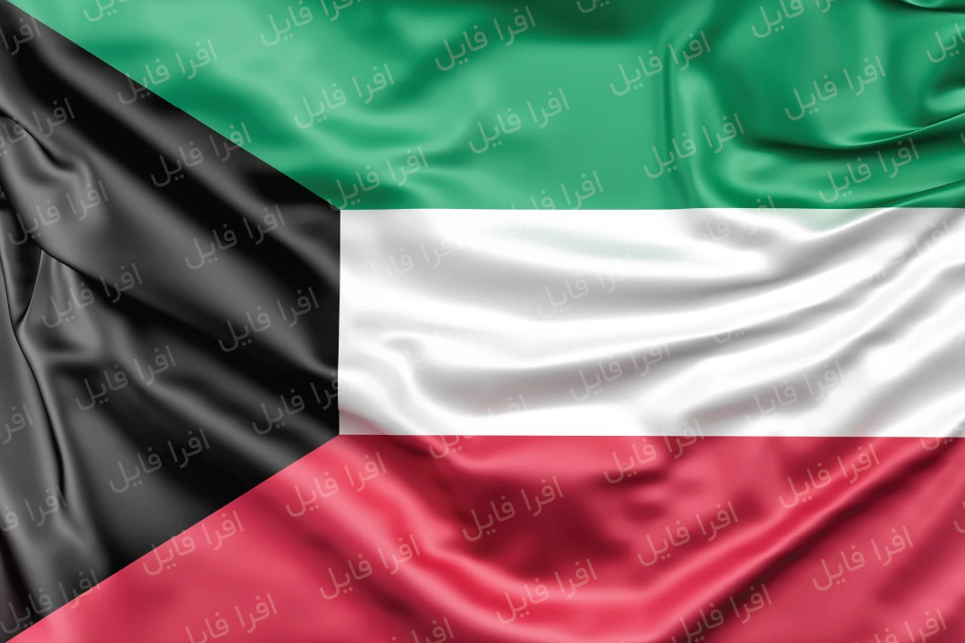 عکس با کیفیت از پرچم کشور کویت