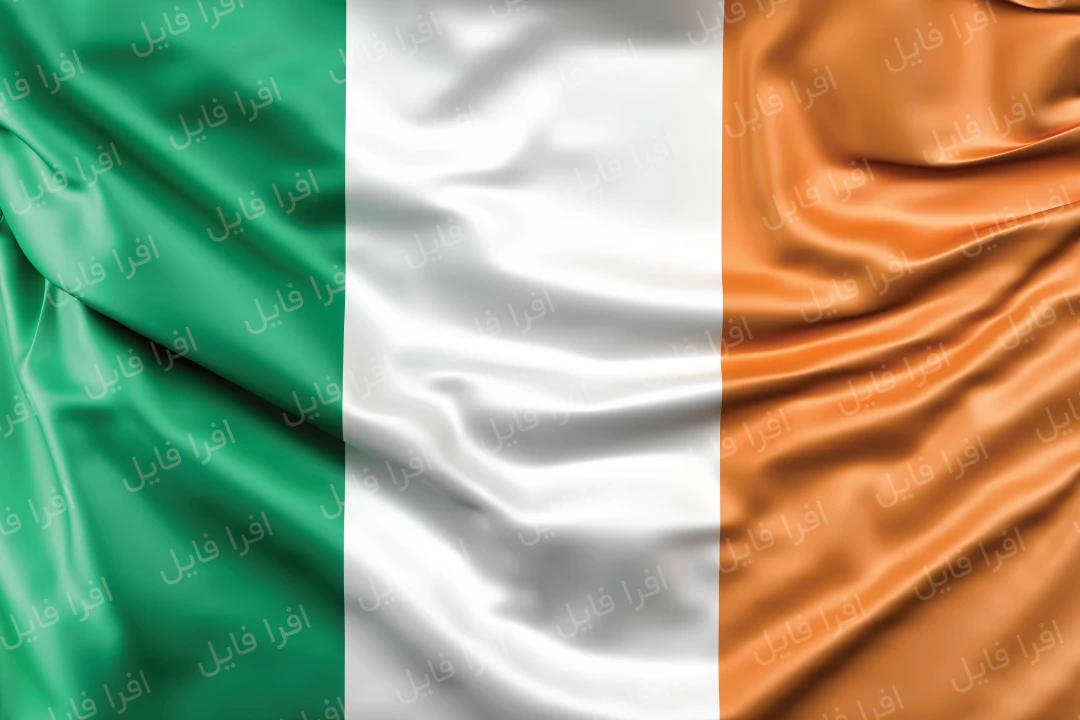 عکس با کیفیت از پرچم کشور ایرلند