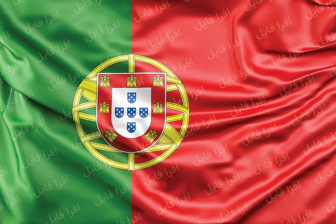 عکس با کیفیت از پرچم کشور پرتغال