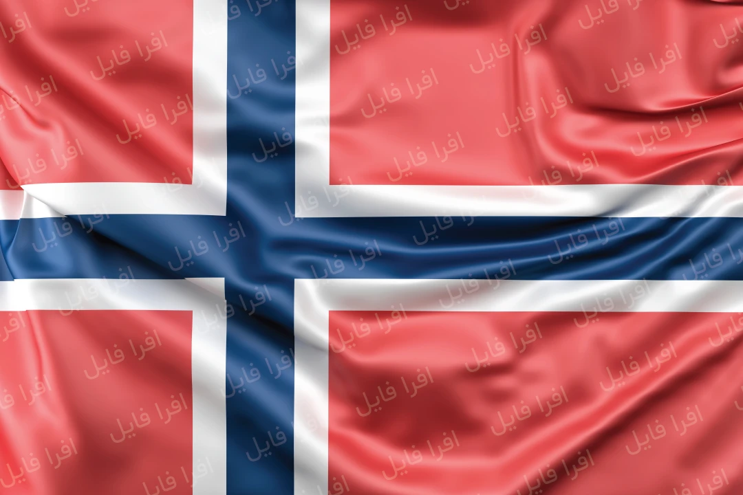 عکس با کیفیت از پرچم کشور نروژ