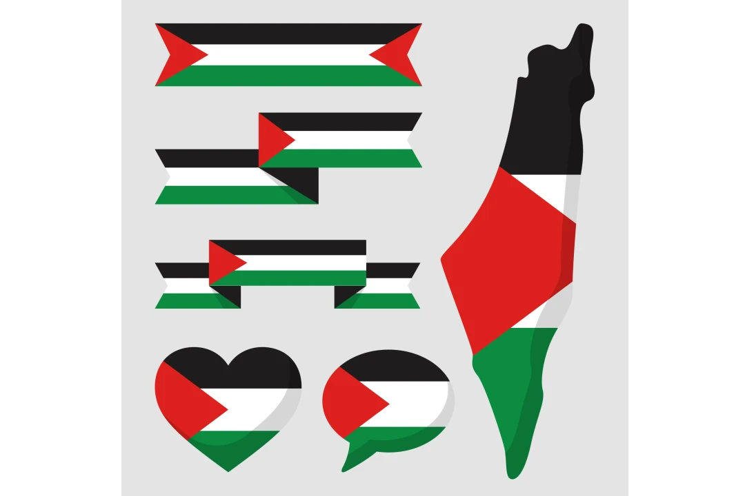 فایل لایه باز پرچم فلسطین