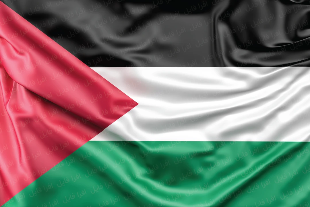 عکس با کیفیت از پرچم کشور فلسطین
