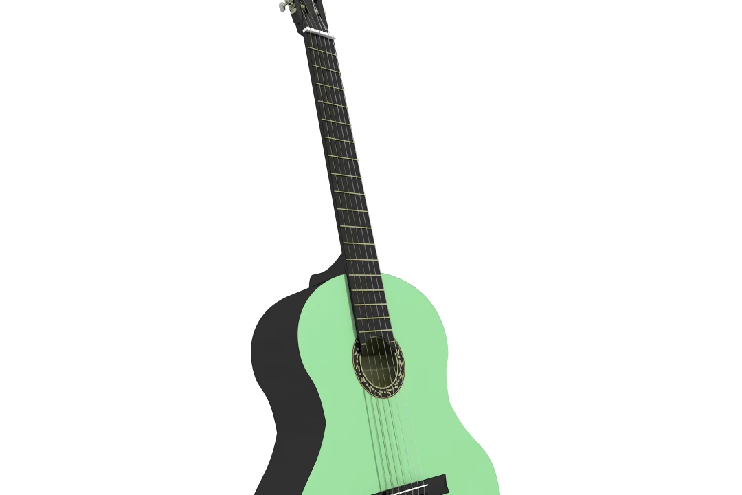 گیتار کلاسیک سبز من