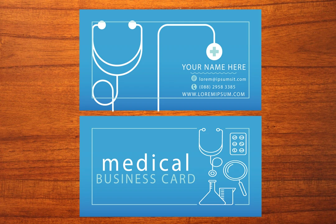 طرح لایه باز کارت ویزیت پزشکی  شماره 5
