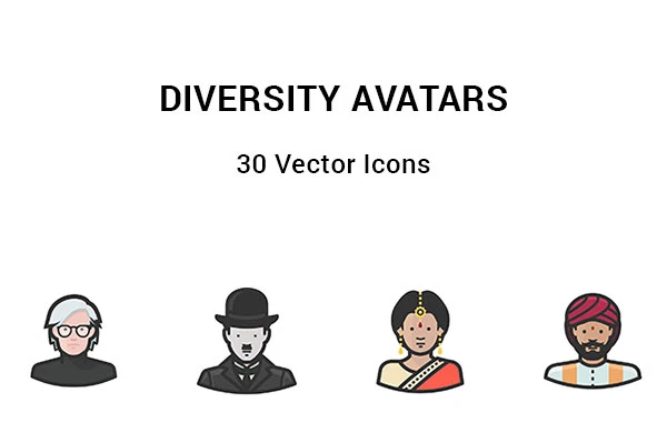 دانلود 30 وکتور آیکون صورت در چند فرمت - face مخصوص طراحی های حرفه ای
