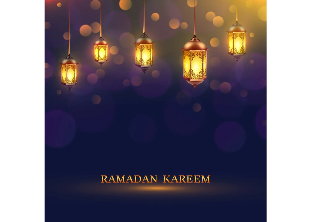 فایل لایه باز پس زمینه پست ماه رمضان برای اینستاگرام