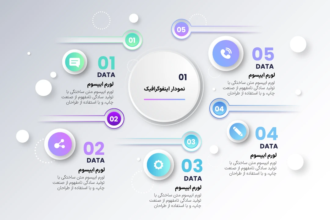 دانلود فایل اینفوگرافیک حرفه‌ای