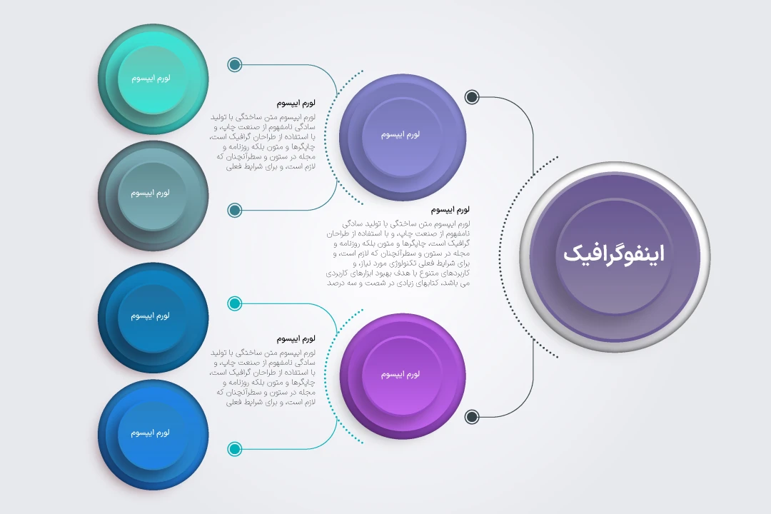 دانلود فایل اینفوگرافیک حرفه‌ای