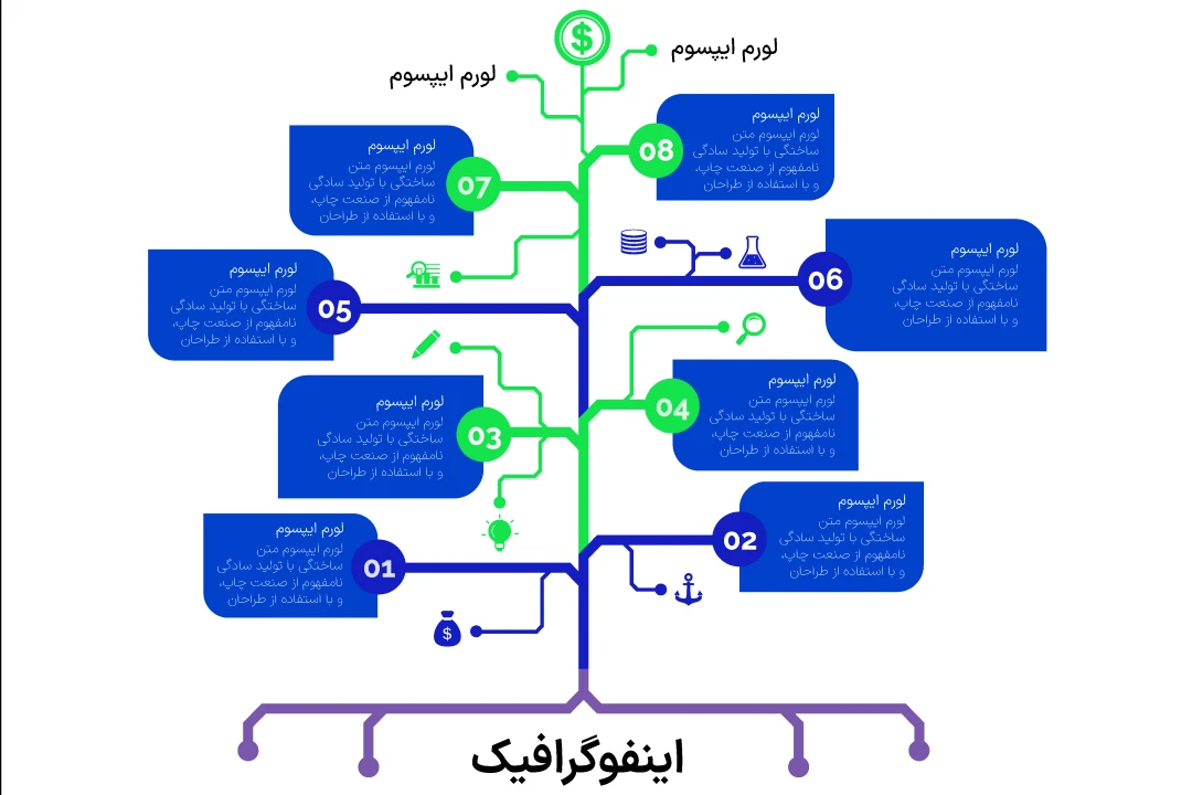 دانلود فایل اینفوگرافیک حرفه‌ای