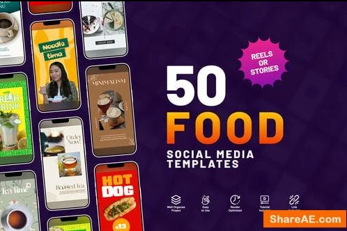 food-box-instagram-reels ریلرزهای تبلیغاتی فست فود برای اینستاگرام