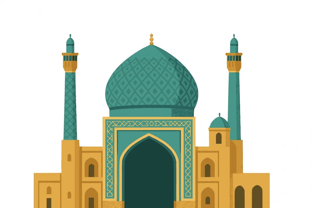 تصویرسازی وکتور مسجد