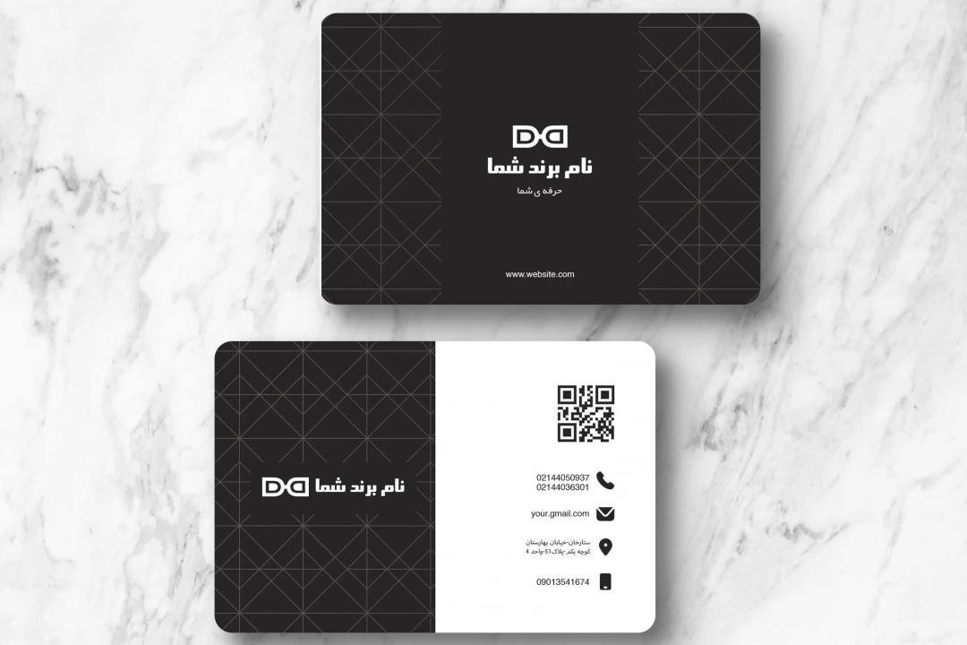 دانلود طرح لایه باز کارت ویزیت