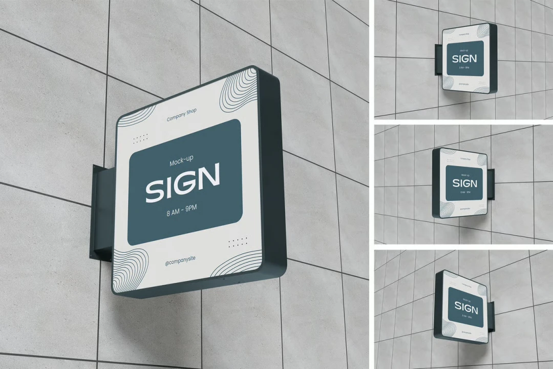 دانلود موکاپ لایه باز تابلو دیواری