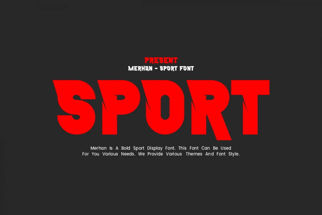 دانلود فونت Merhan مناسب تیتر و طراحی