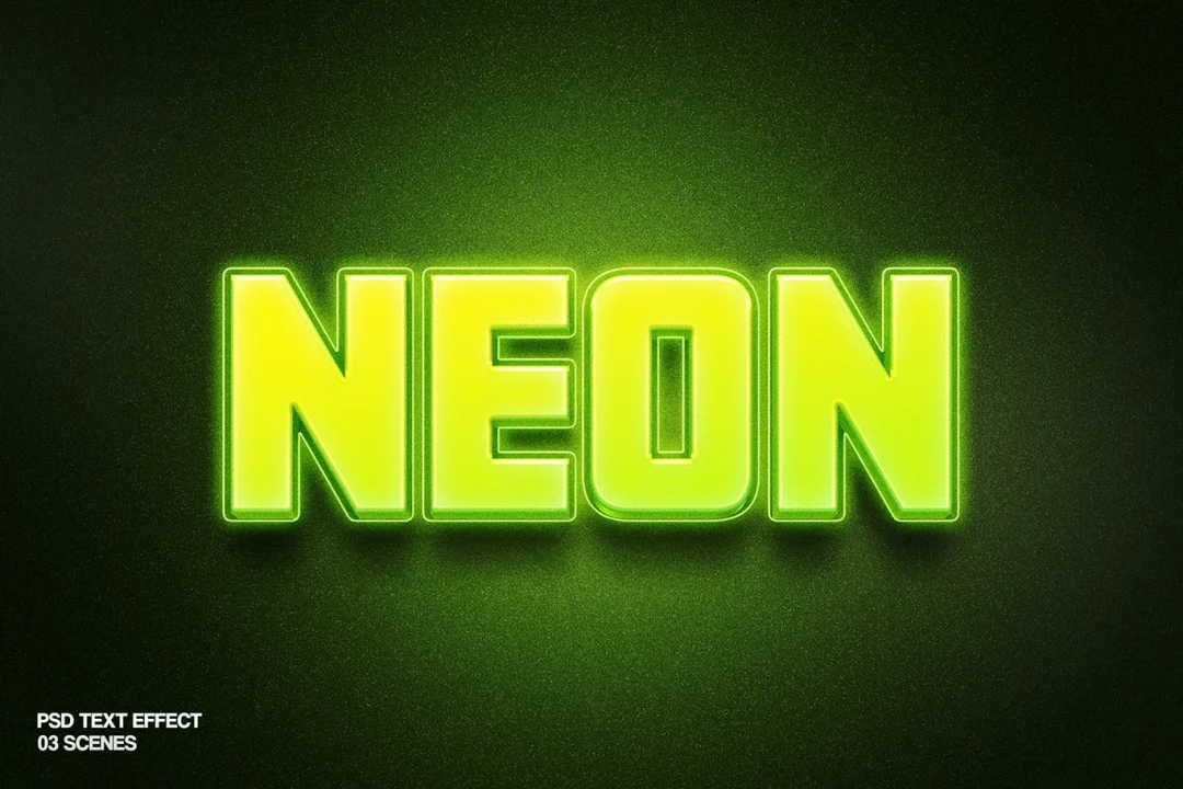 دانلود تکست استایل neon