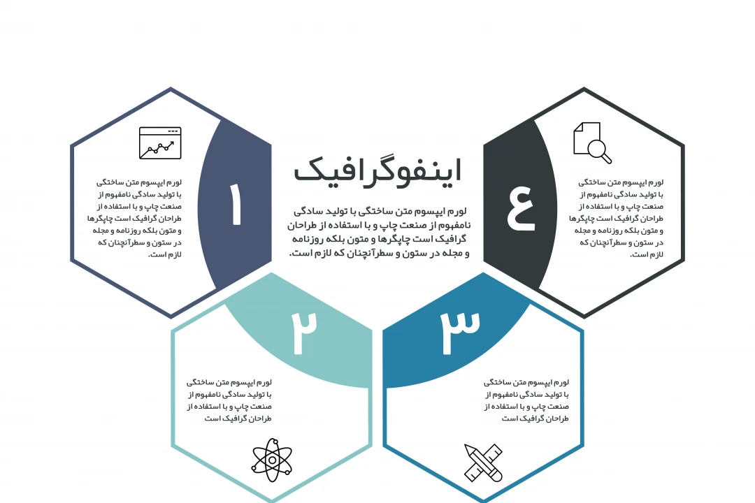 طرح لایه باز اینفوگرافیک آموزشی حرفه ای