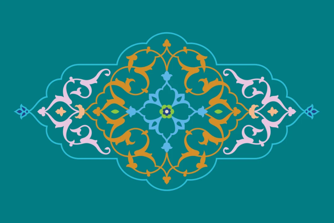 طرح تهذیب کتیبه و پوستر طرح لایه باز فتوشاپ با کیفیت بالا