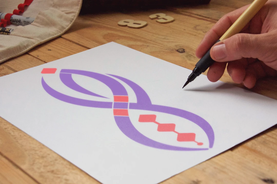 لوگو تایپوگرافی ( نرجس خاتون ) برای یک نفر