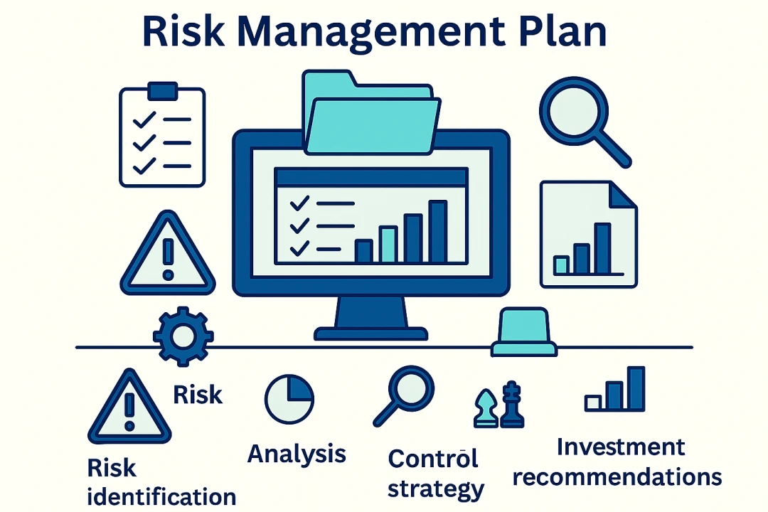 قالب ورد برنامه مدیریت ریسک پروژه های مهندسی، تامین و اجرا (EPC) و اکسل جداول مربوطه