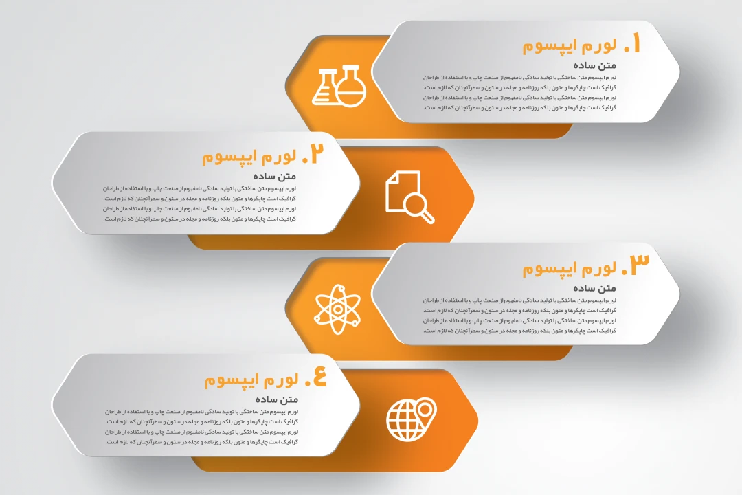 طرح لایه باز اینفوگرافیک آموزشی حرفه ای