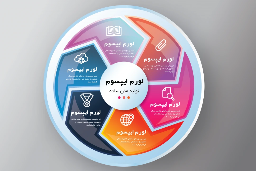 طرح لایه باز اینفوگرافیک آموزشی پرمیوم حرفه ای