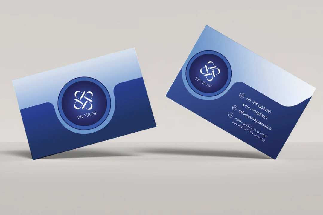 کارت ویزیت لایه باز