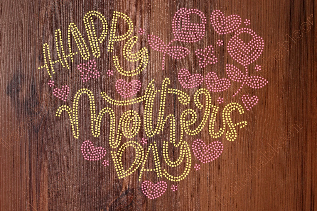 فایل لایه باز شابلون نگین حرارتی