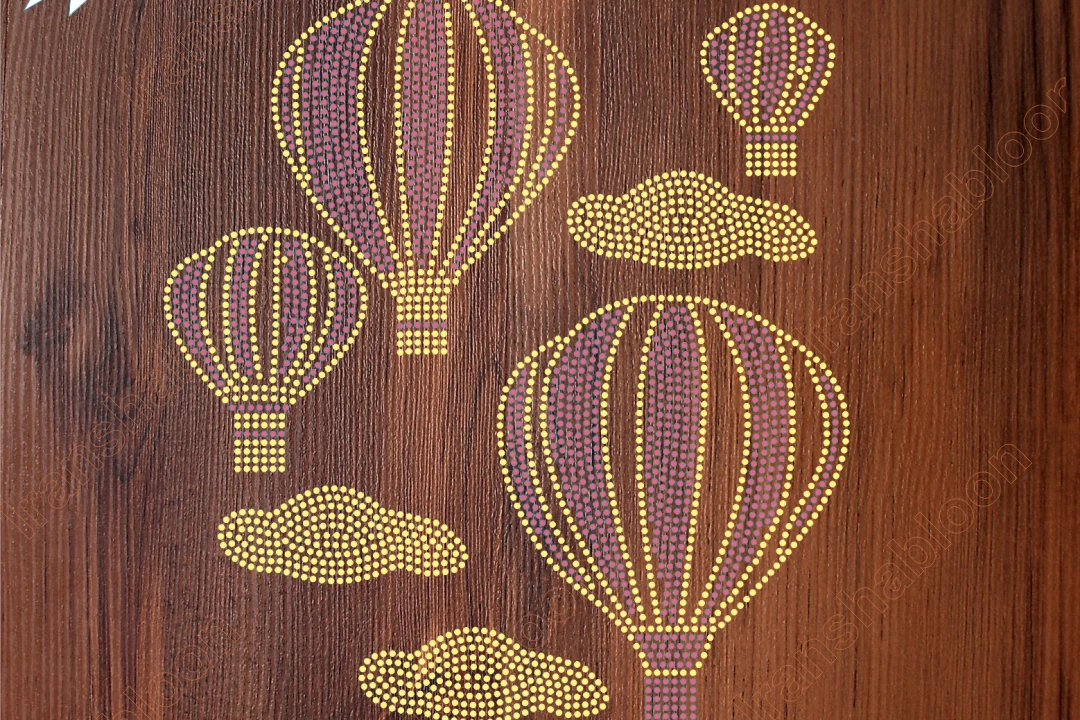 فایل لایه باز شابلون نگین حرارتی