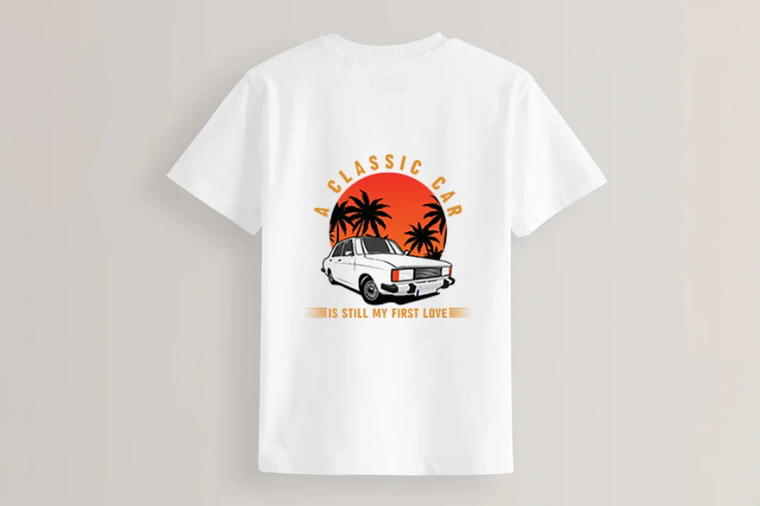 طرح تیشرت پیکان و کلاسیک - لایه باز