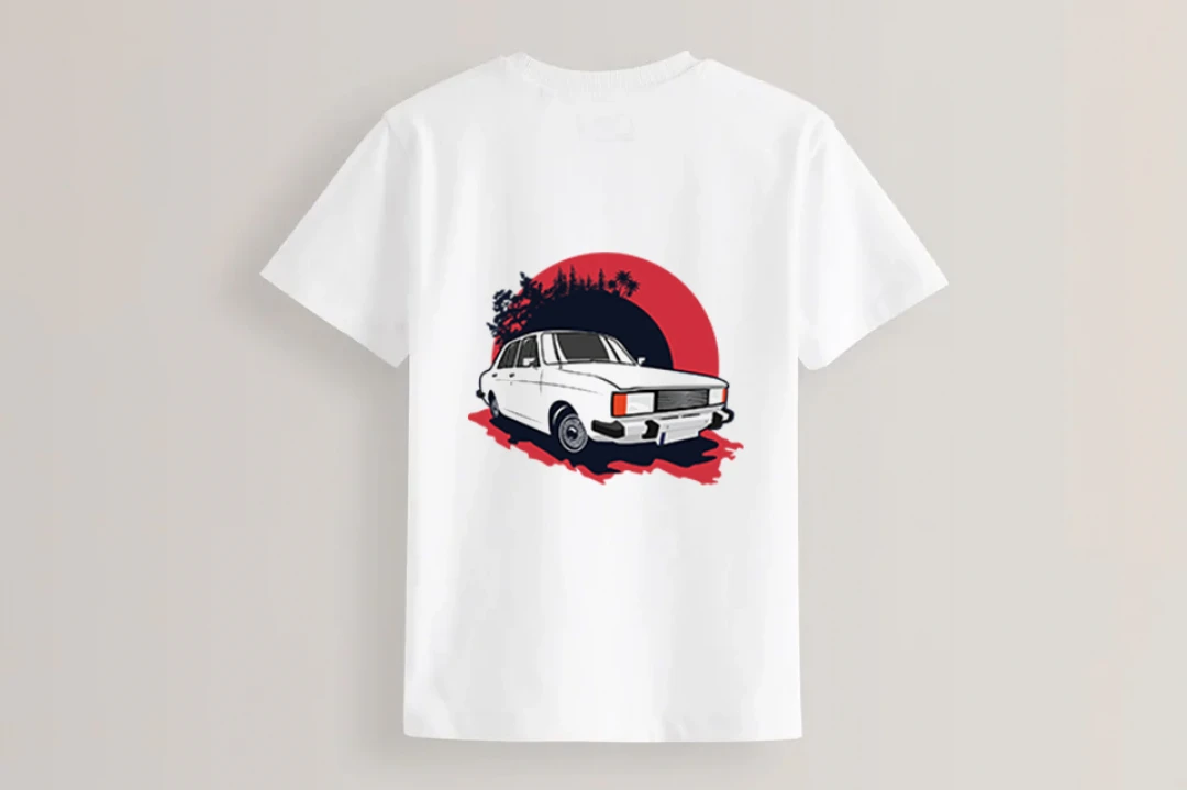 طرح تیشرت پیکان لایه باز