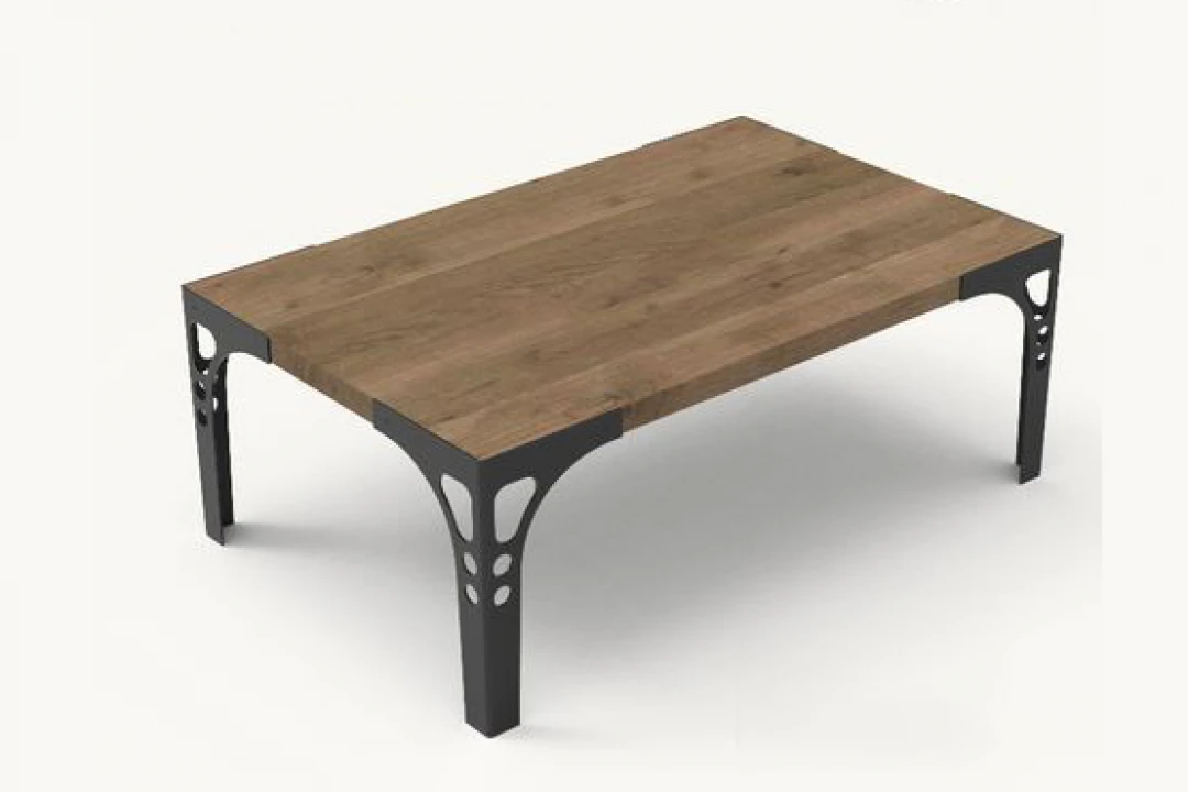 میز ناهارخوری با پایه فلزی