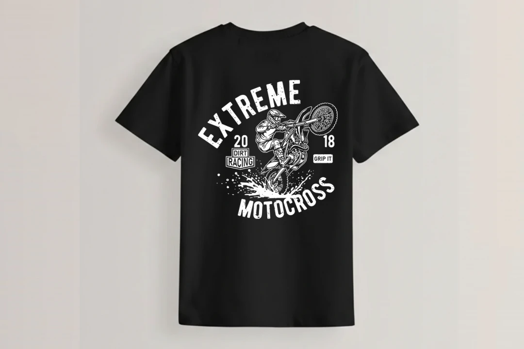 طرح موتور کراس لایه باز برای چاپ