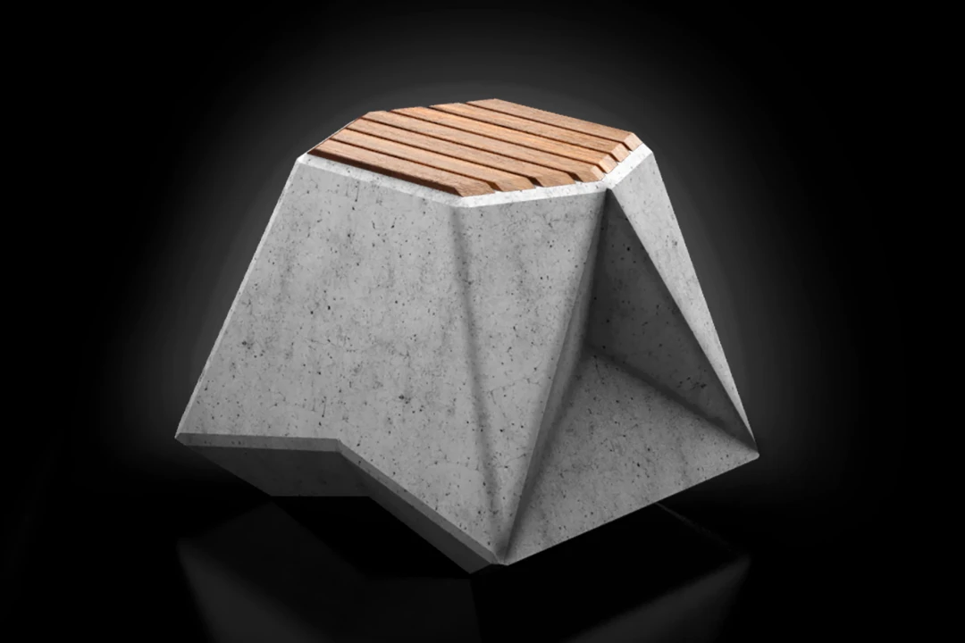 نیمکت بتنی مدرن