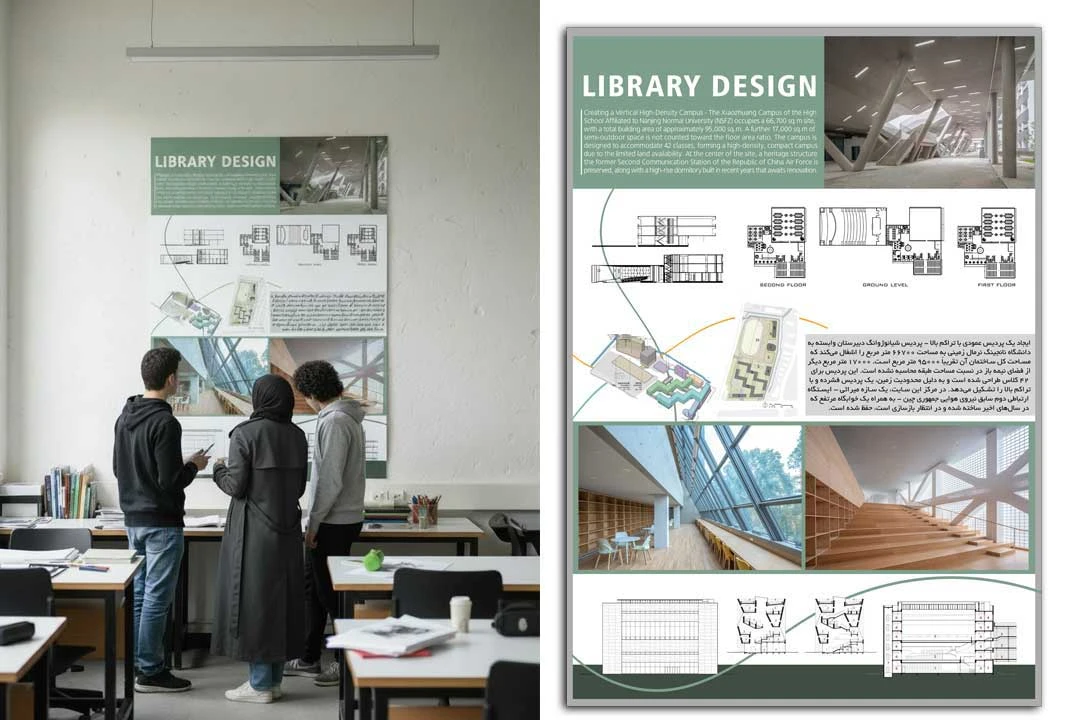 شیت معماری لایه باز فتوشاپ