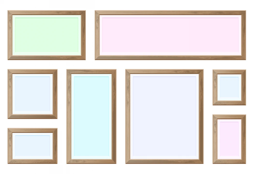 مجموعه پک فریم چوبی (قاب چوبی) طرح لایه باز فتوشاپ