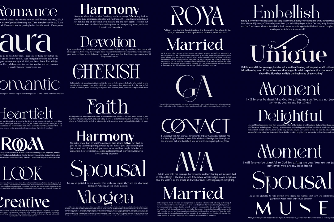 متن آلبوم عروسی